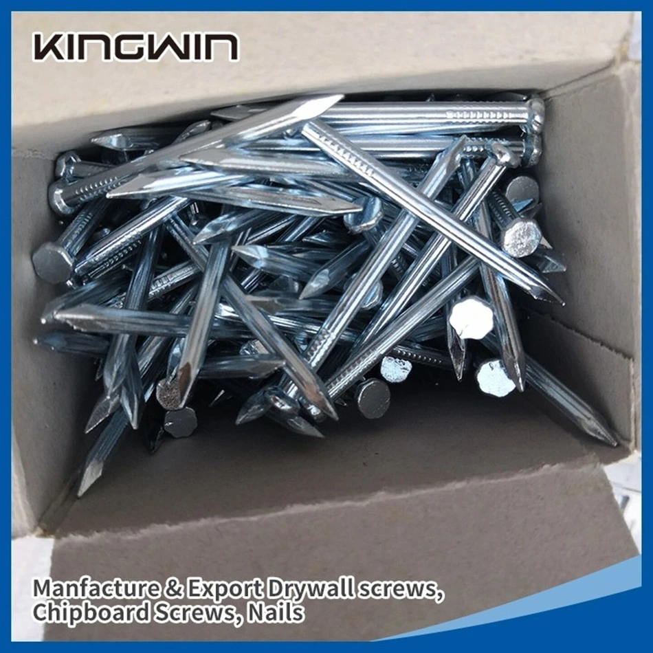 Wholesale Galvanized Smooth / Twisted Shank 2.5&quot; 2&quot; 12bwg 7lbs 8boxes 3.125kg / Box Umbrella Head Roofing Concrete Common Water Pipe Nails