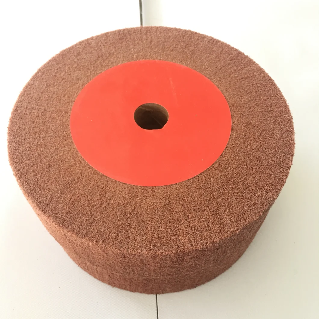 5&prime; &prime; Non Woven Polishing Wheel with Wholesale Price as Hardware Tools for Polishing Metal Stainless Steel