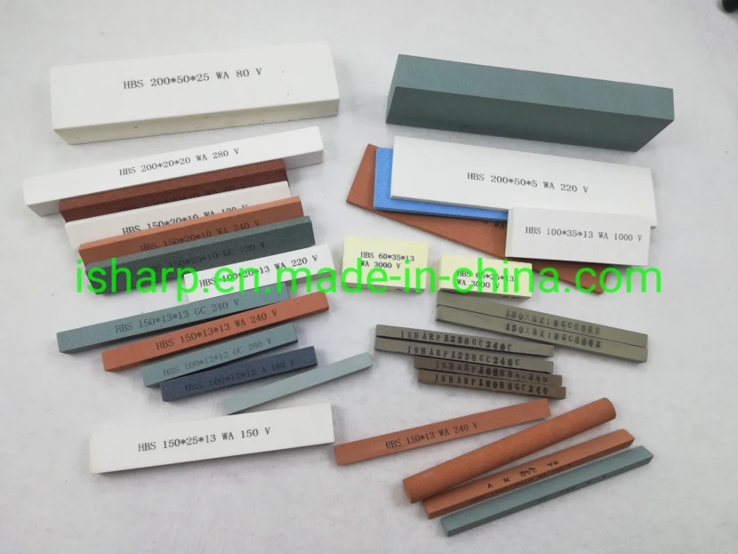 Aluminum Oxide Triangular Sharpening Stones with High Quality