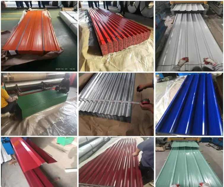 Prepainted Gi Steel Coil / PPGI / PPGL Color Coated Galvanized Corrugated Metal Roofing Sheet in Coil